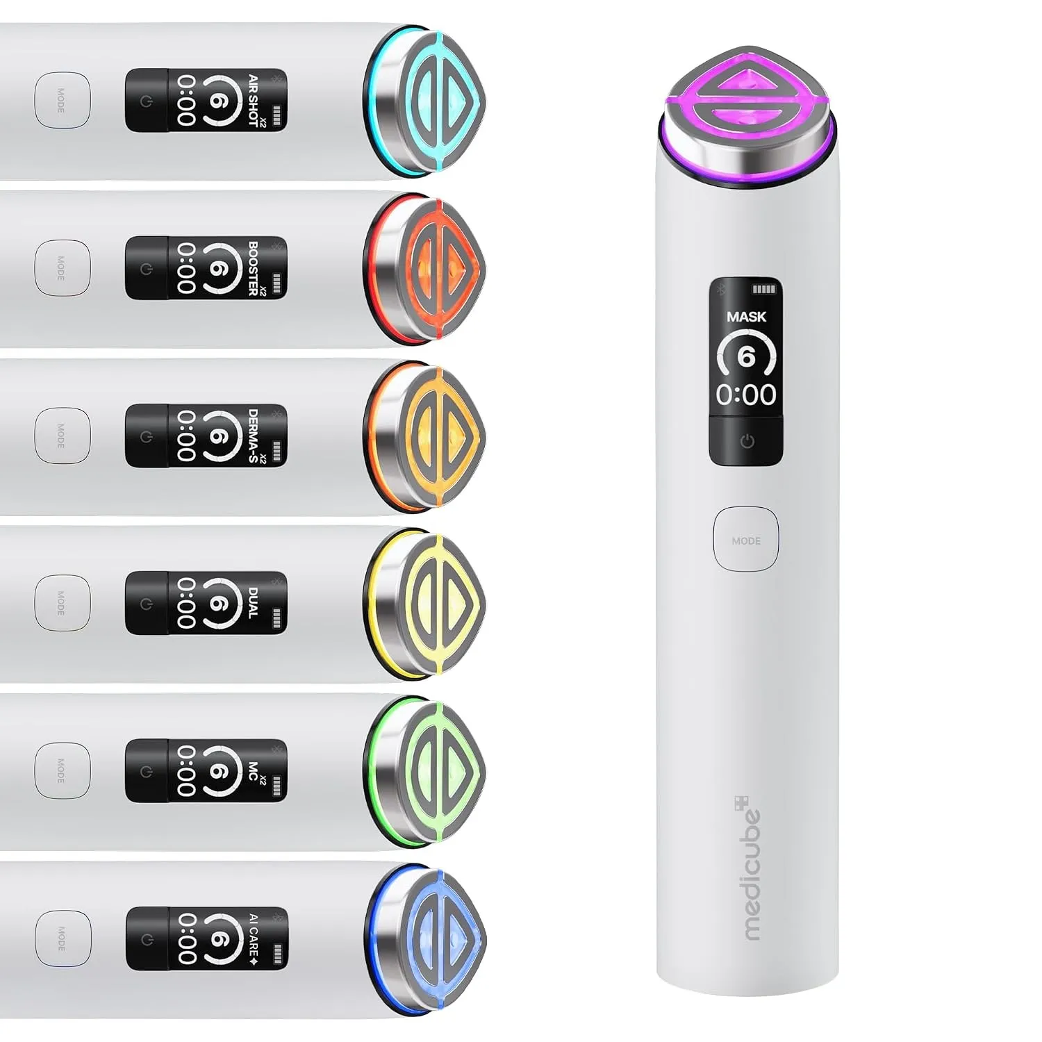 medicube Booster Pro X2™ 7-in-1 Glow Beauty Gerät Weiß