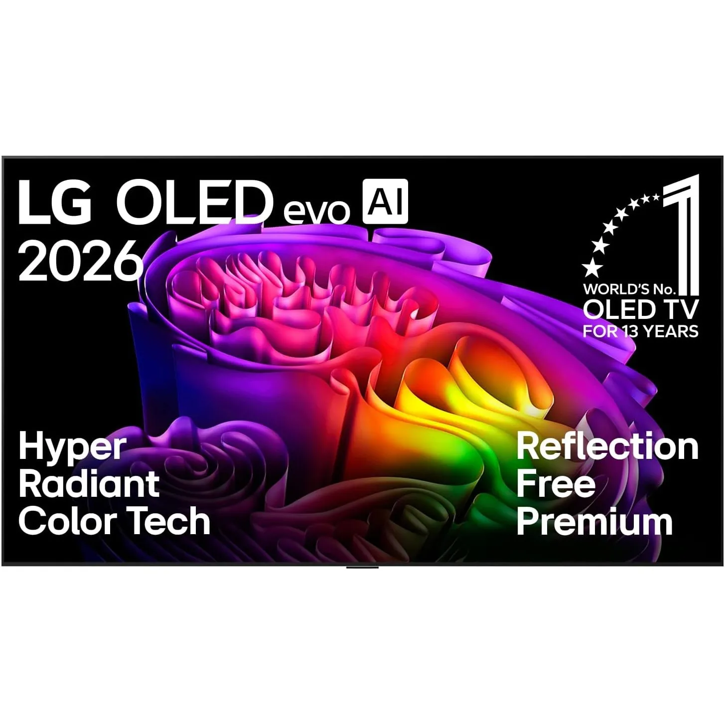 LG OLED77G67LW 4K OLED Evo AI TV, 77 Zoll, α11 Gen3 Prozessor, webOS 26, 120Hz, VRR bis zu 165Hz, Modelljahr 2026, Ener…