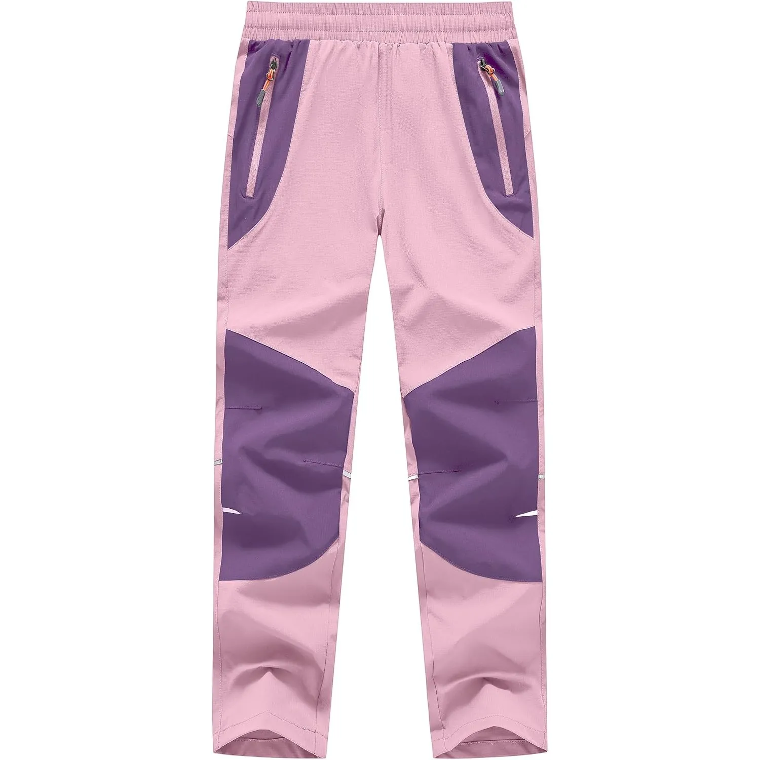 Wanderhose Kinder Sommer Wasserdicht Outdoorhose Jungen Arbeitshose Mädchen Trekkinghose mit Gummibund