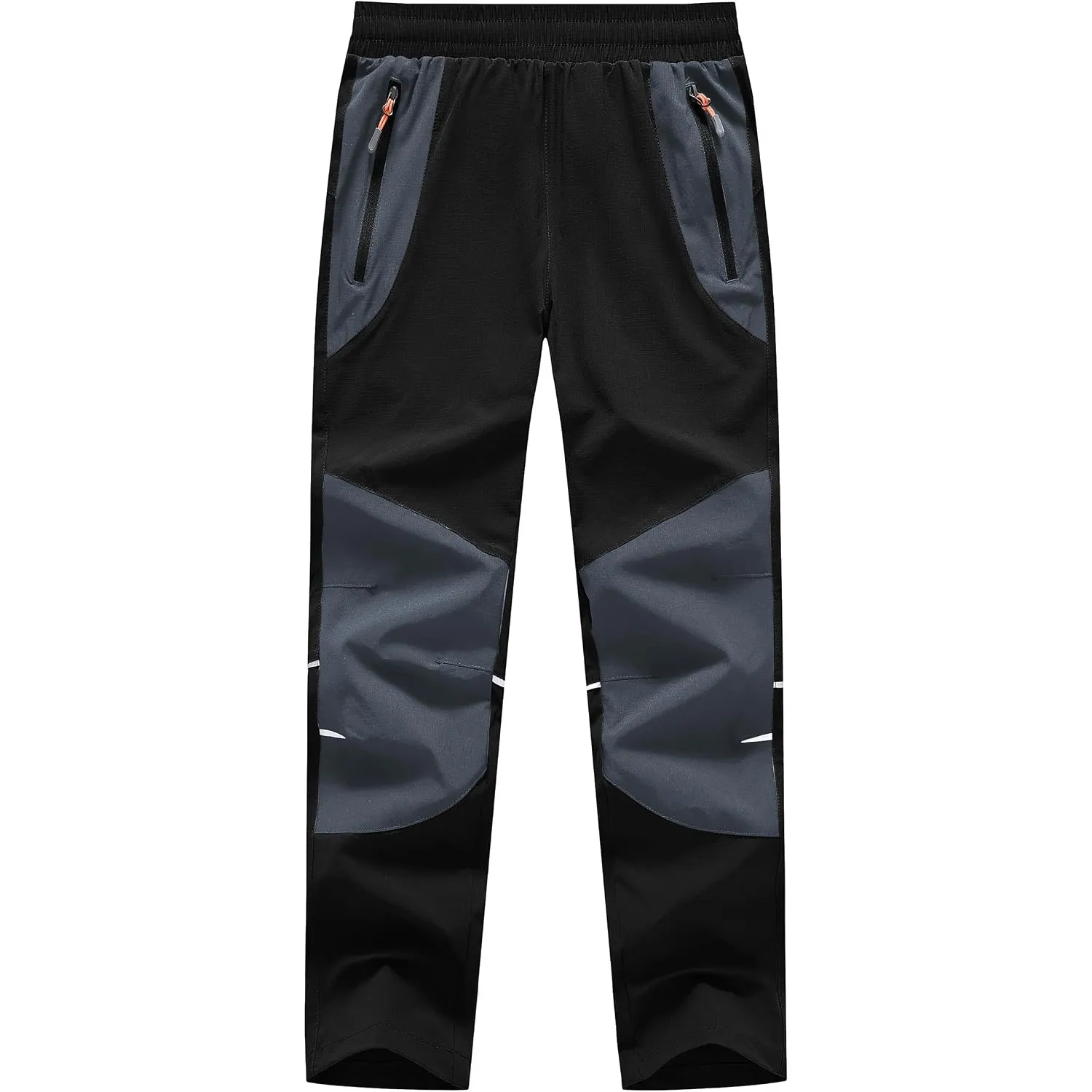Wanderhose Kinder Sommer Wasserdicht Outdoorhose Jungen Arbeitshose Mädchen Trekkinghose mit Gummibund