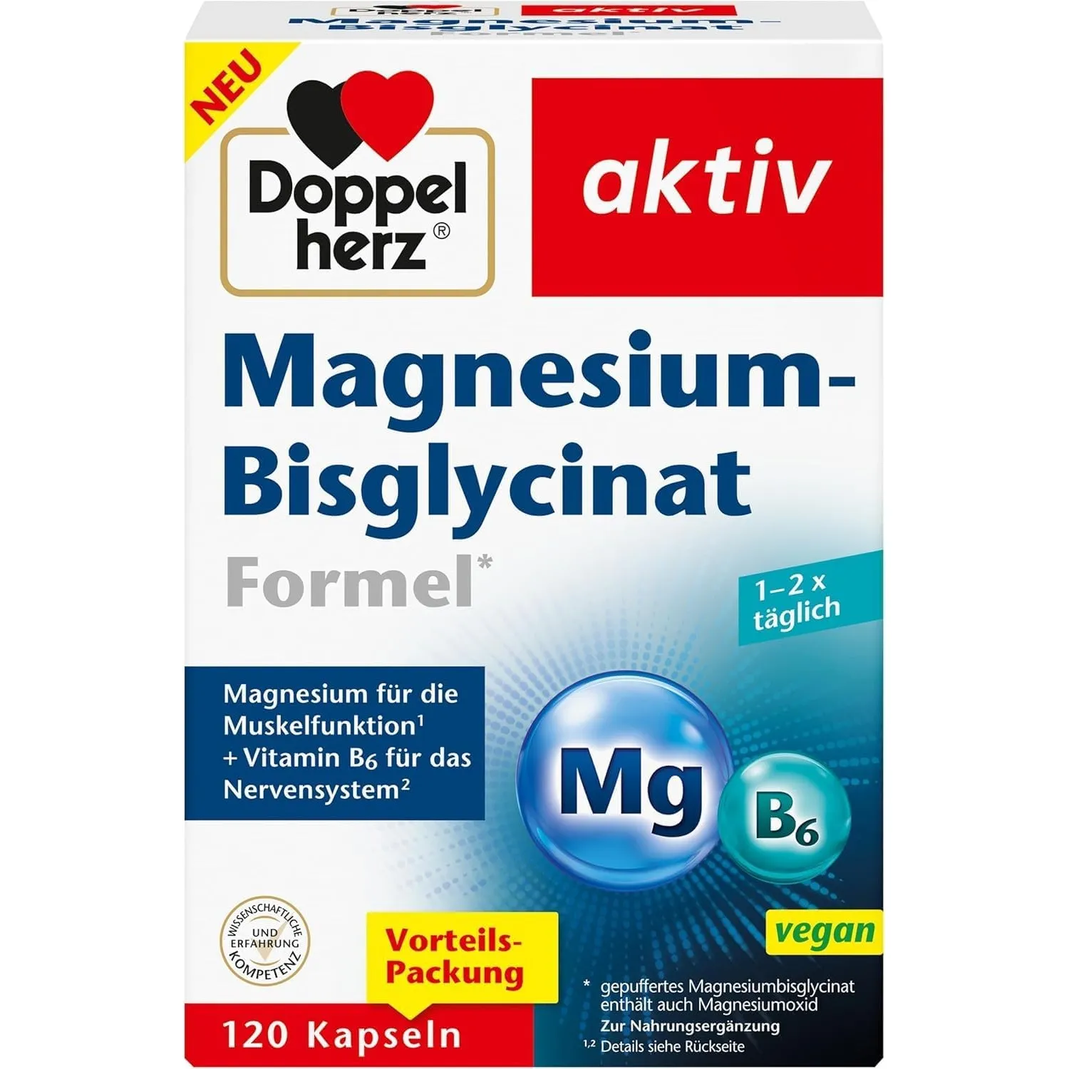 Doppelherz Magnesium-Bisglycinat - Formel*