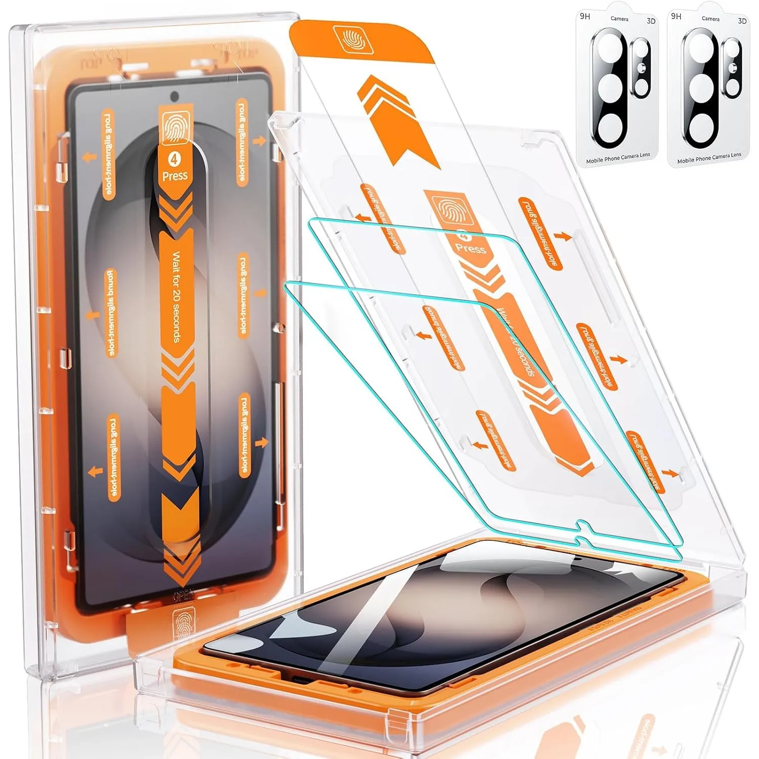 2+2 Pack Panzerglas für Samsung Galaxy S26 Ultra mit Kamera Schutzfolie