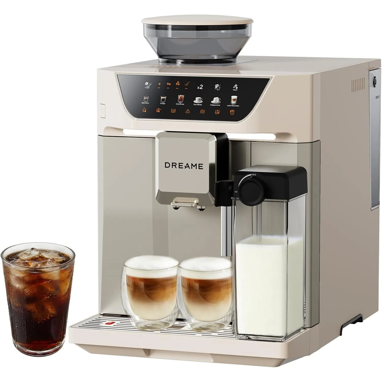 dreame Ecceluxe Master Kaffeevollautomat, Cold Brew auf Knopfdruck
