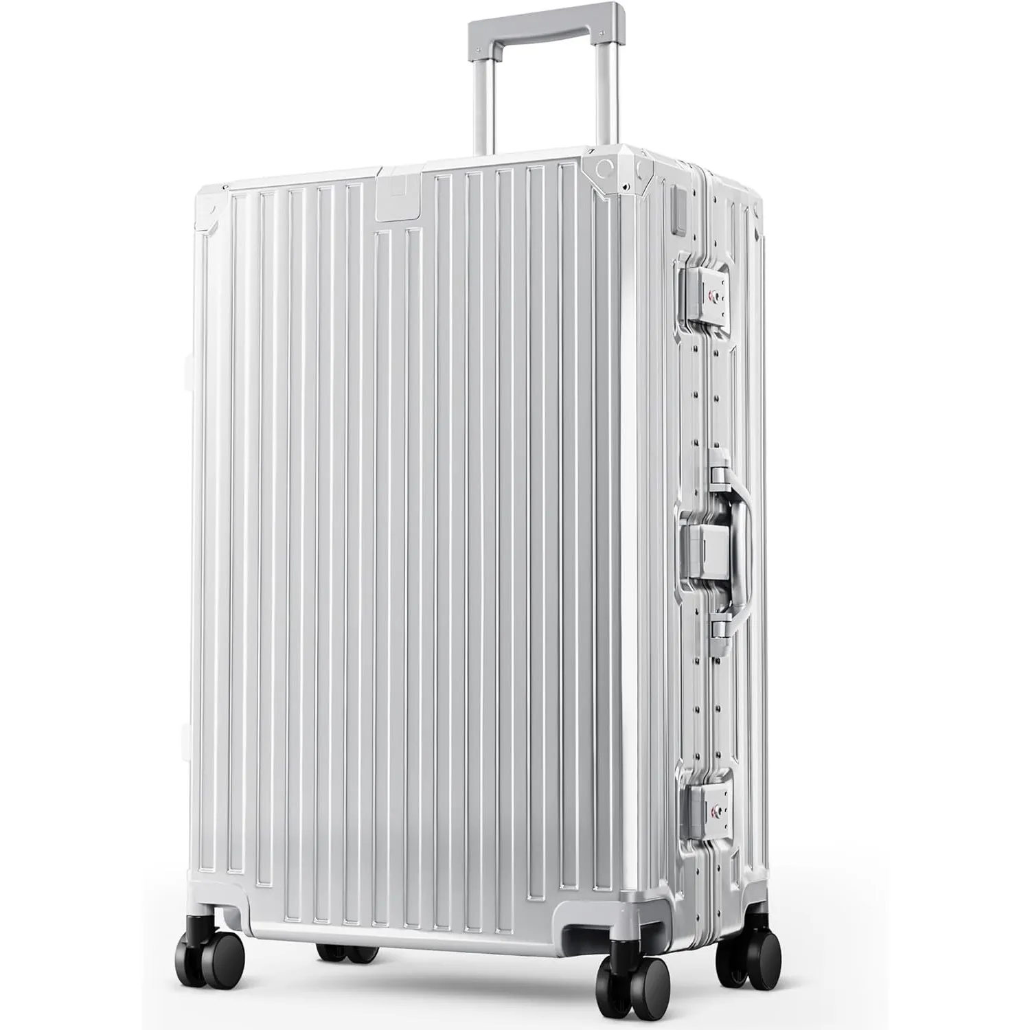 ALPHA CAMP Koffer Größe XL Reisekoffer Leicht Hartschalenkoffer Polycarbonat 98L Luggage Suitcase mit Rollen TSA Schlos…