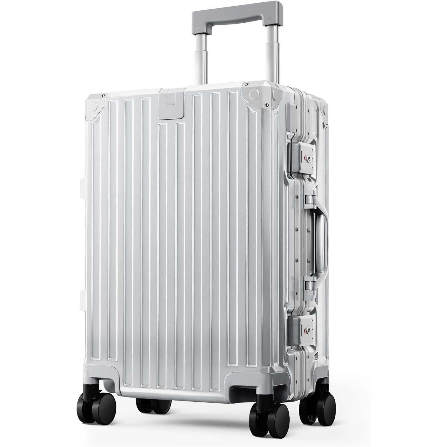 ALPHA CAMP Koffer Größe M Reisekoffer Leicht Hartschalenkoffer Polycarbonat 37L Luggage Suitcase mit Rollen TSA Schloss…