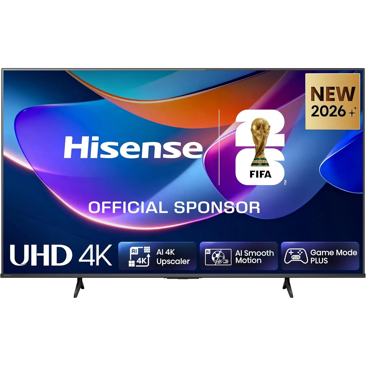 Hisense 50E6DS Fernseher 50 Zoll, 4K UHD Smart TV, Hi View AI Engine, 60Hz Game Mode Plus, Dolby Vision, 4K Upscaler, D…