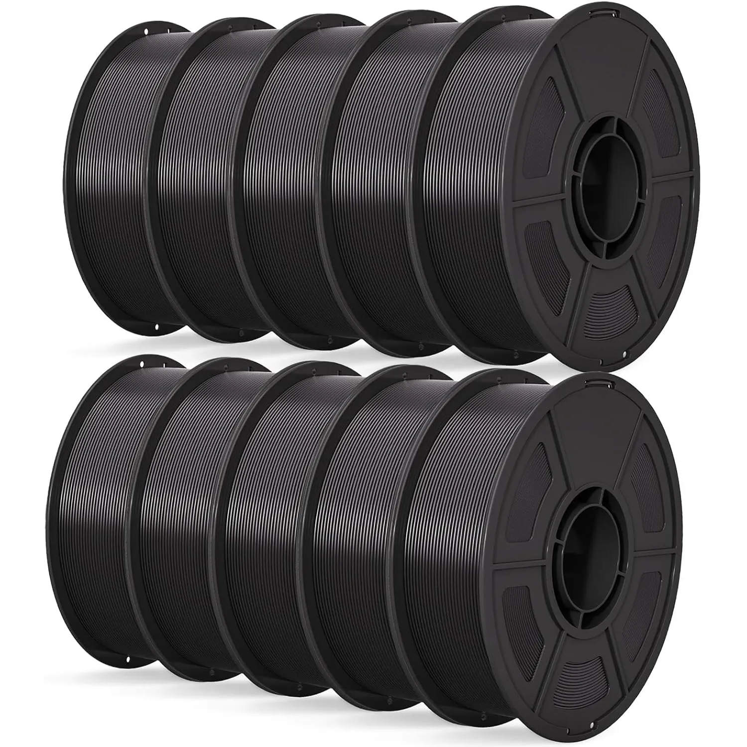 IEMAI ASA Filament 1.75mm 10Kg, 3D Drucker Filament ASA Schwarz, UV-beständig, Hitzebeständig, Maßgenauigkeit+/-0,02mm