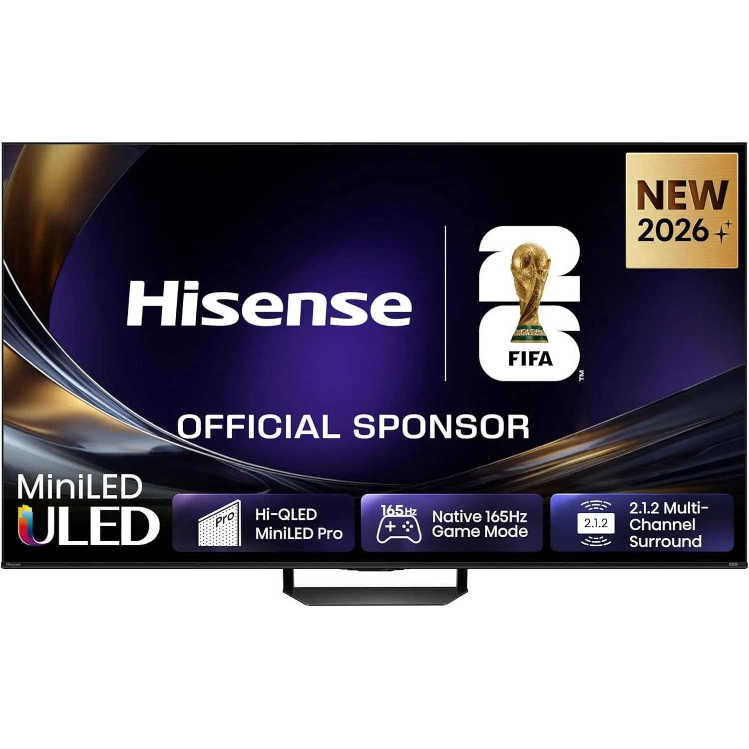 Hisense 75U7DS PRO Fernseher 75 Zoll, 4K UHD, Hi-QLED Mini LED Pro, Smart TV, 165Hz, Hi-View AI Engine Pro, IMAX Enhanc…