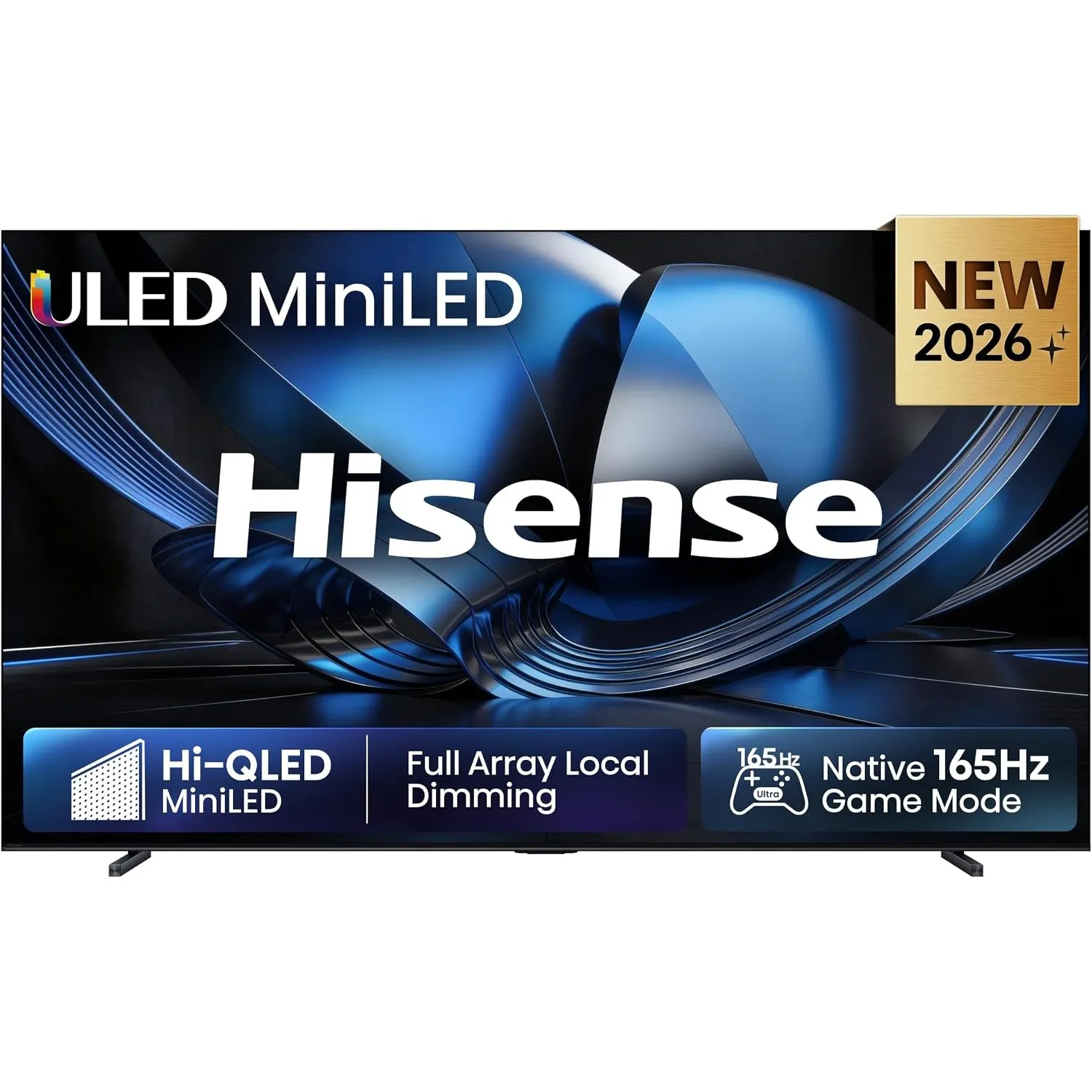 Hisense 100U7DSE Fernseher 100 Zoll, 4K UHD, Hi-QLED Mini LED, Smart TV, 165Hz, Hi-View AI Engine Pro, IMAX Enhanced, A…