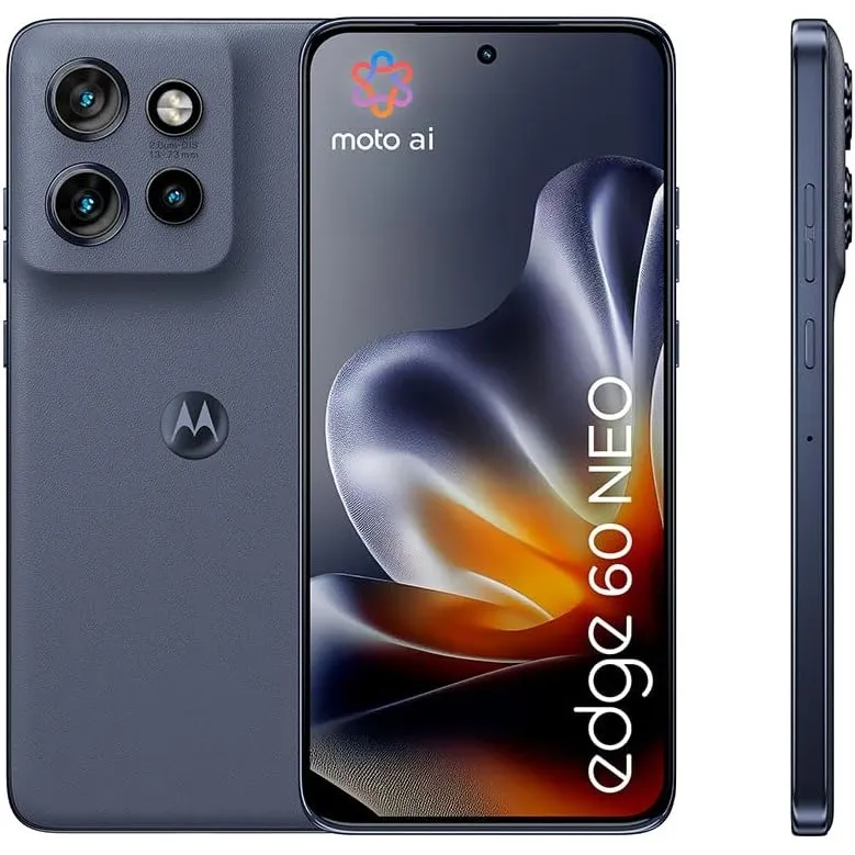 Motorola Edge 60 neo Smartphone (Robustes 6,36"-Super-HD+-Display Dank Corning Gorilla Glass 7i, 50-MP-Kamera, 12/256 G…