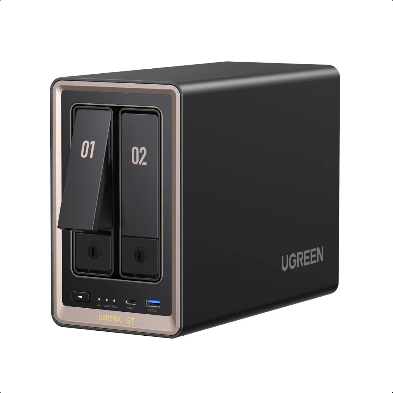 UGREEN NASync DXP2800 GT 2 Bay NAS für Smart Home und Creator (ohne HDD)