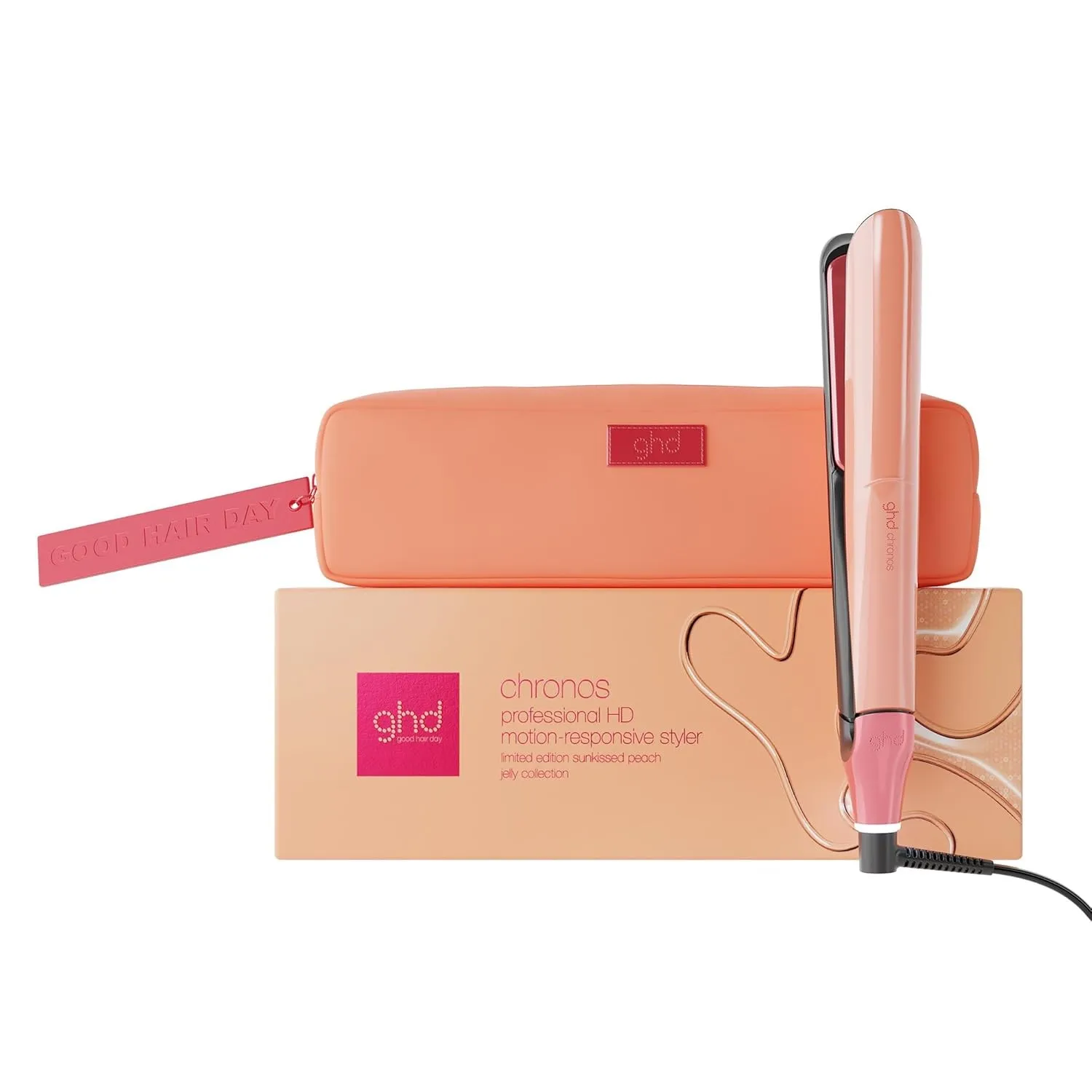 ghd chronos Glätteisen: Smarter Haarglätter & Multistyler, Sleek Anti Frizz