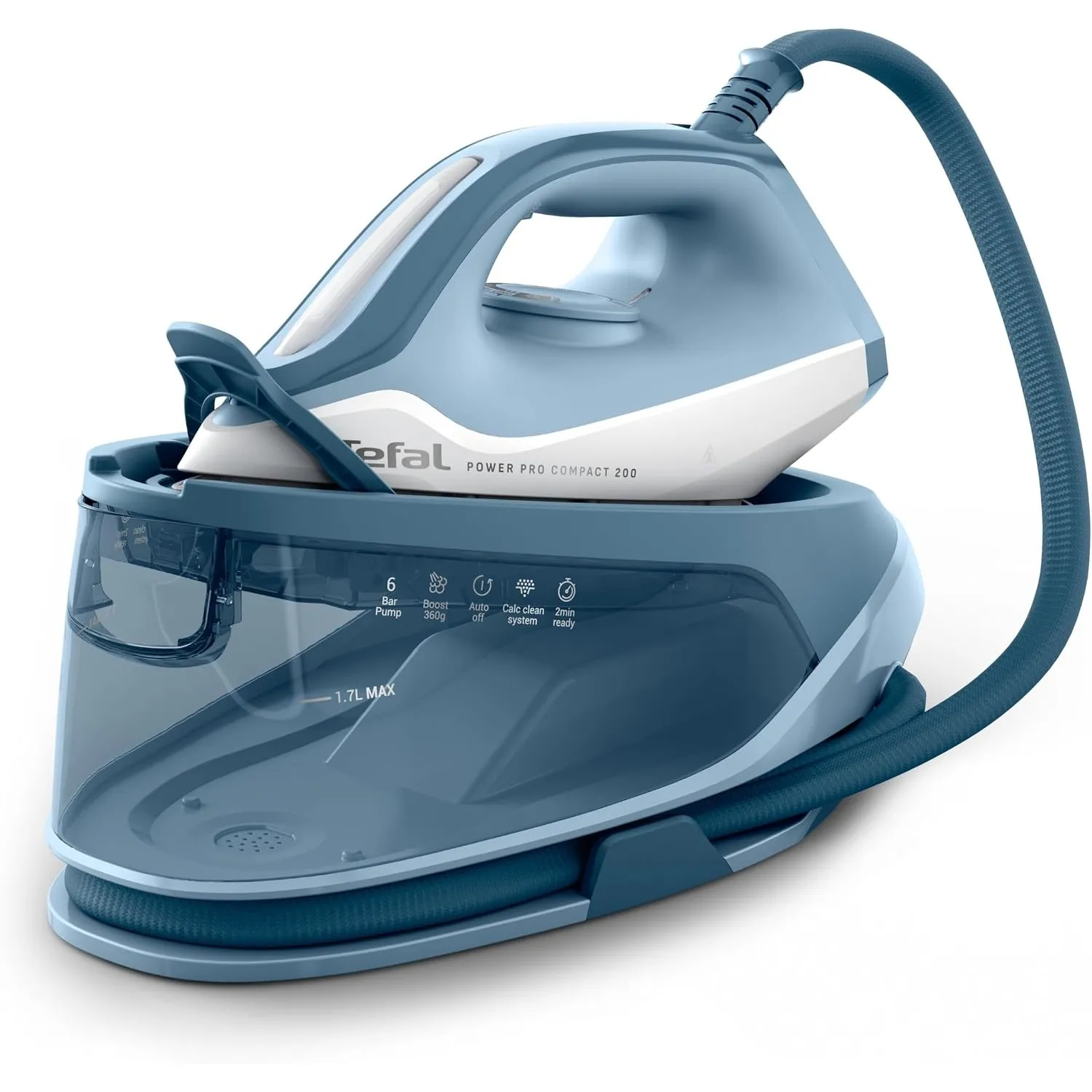 Tefal Power Pro Compact 200 Dampfbügelstation, 2400 W, leicht und kompakt