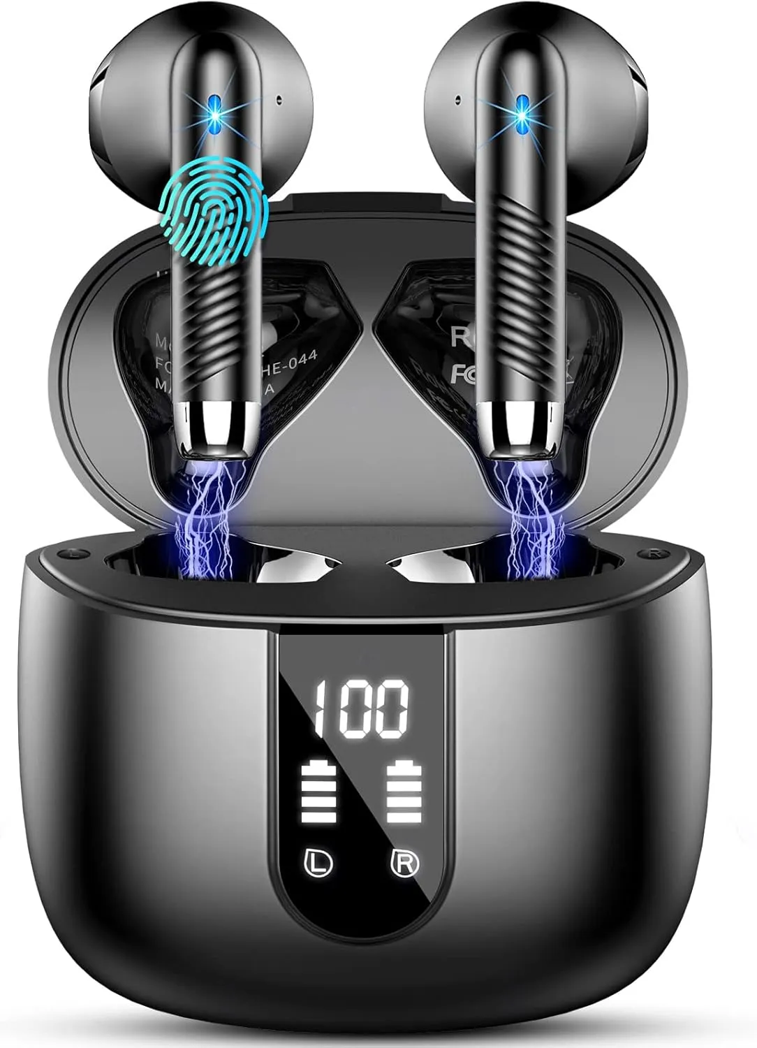 Drsaec Bluetooth 5.4 Kopfhörer, 6D Tiefer Bass In Ear Kopfhörer Kabellos Bluetooth 2026 Neu 56 Std Kabellose Kopfhörer …