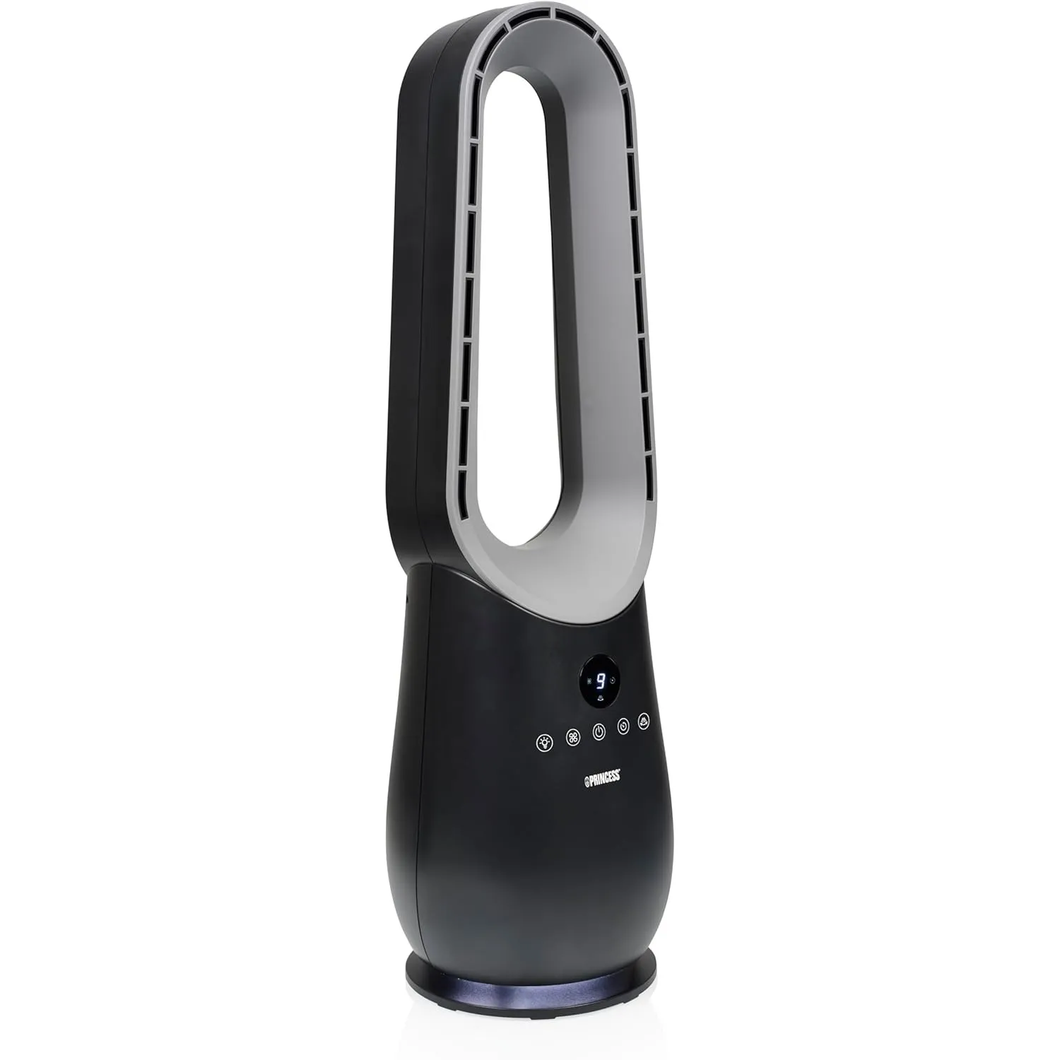 Princess Ventilator ohne Blätter – 70 W – Stimmungslicht – Niedriger Verbrauch – 75°-Oszillation – 3 Geschwindigkeiten …