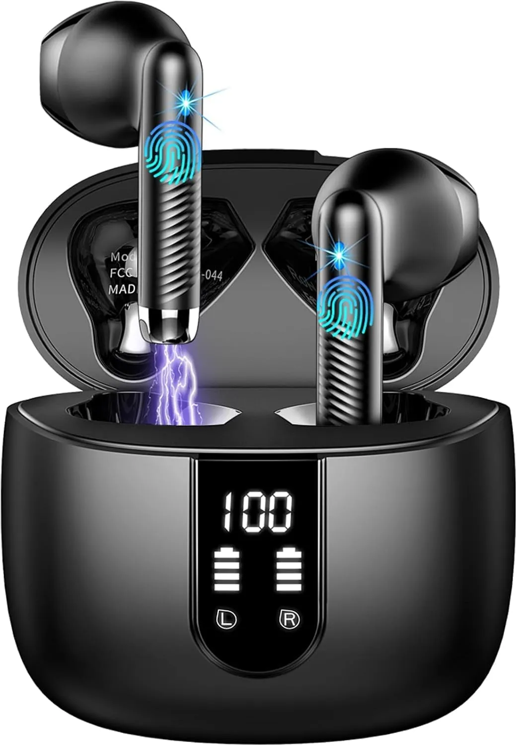 Drsaec Bluetooth 5.4 Kopfhörer, 6D Tiefer Bass In Ear Kopfhörer Kabellos Bluetooth 2026 Neu Kabellose Kopfhörer mit 4 E…