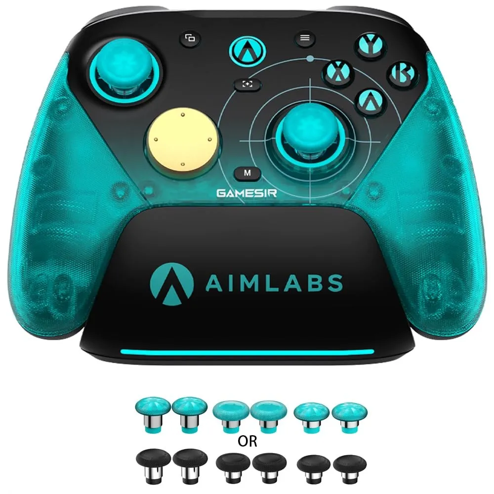 GameSir G7 Pro 8K PC Kabelloser Esports-Controller - 8000Hz Polling, Mag-Res TMR Gen-2 Sticks, Makro-Tasten, Bewegungss…
