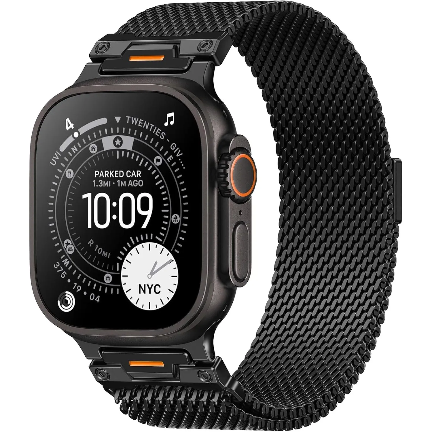 EPULY Milanaise Metallarmband für Apple Watch 40mm 42mm 41mm 38mm Armband