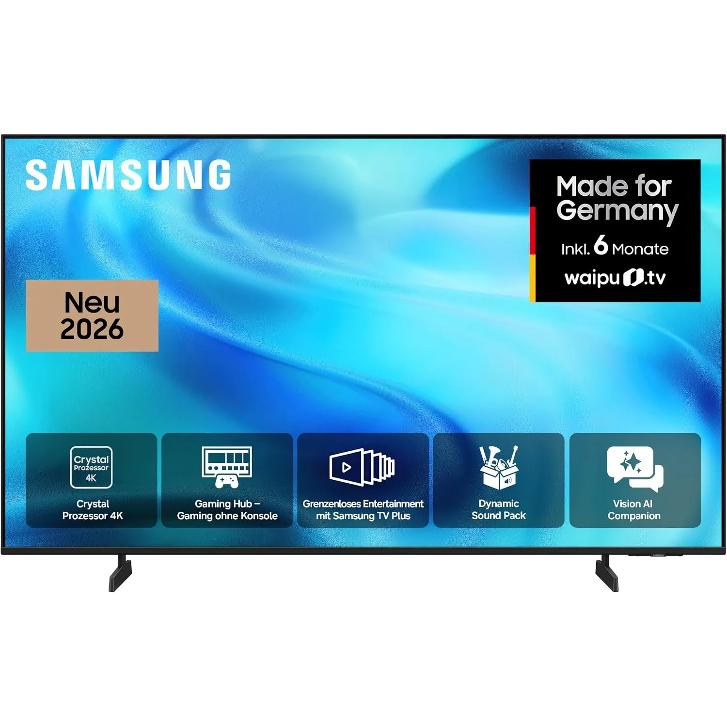 Samsung Crystal U7099H 4K 55 Zoll (138 cm), UHD Fernseher, Smart AI TV