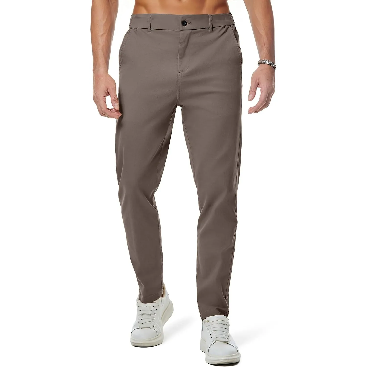 Elegancity Herren Chino Hose Casual Anzughose Stretch Hosen