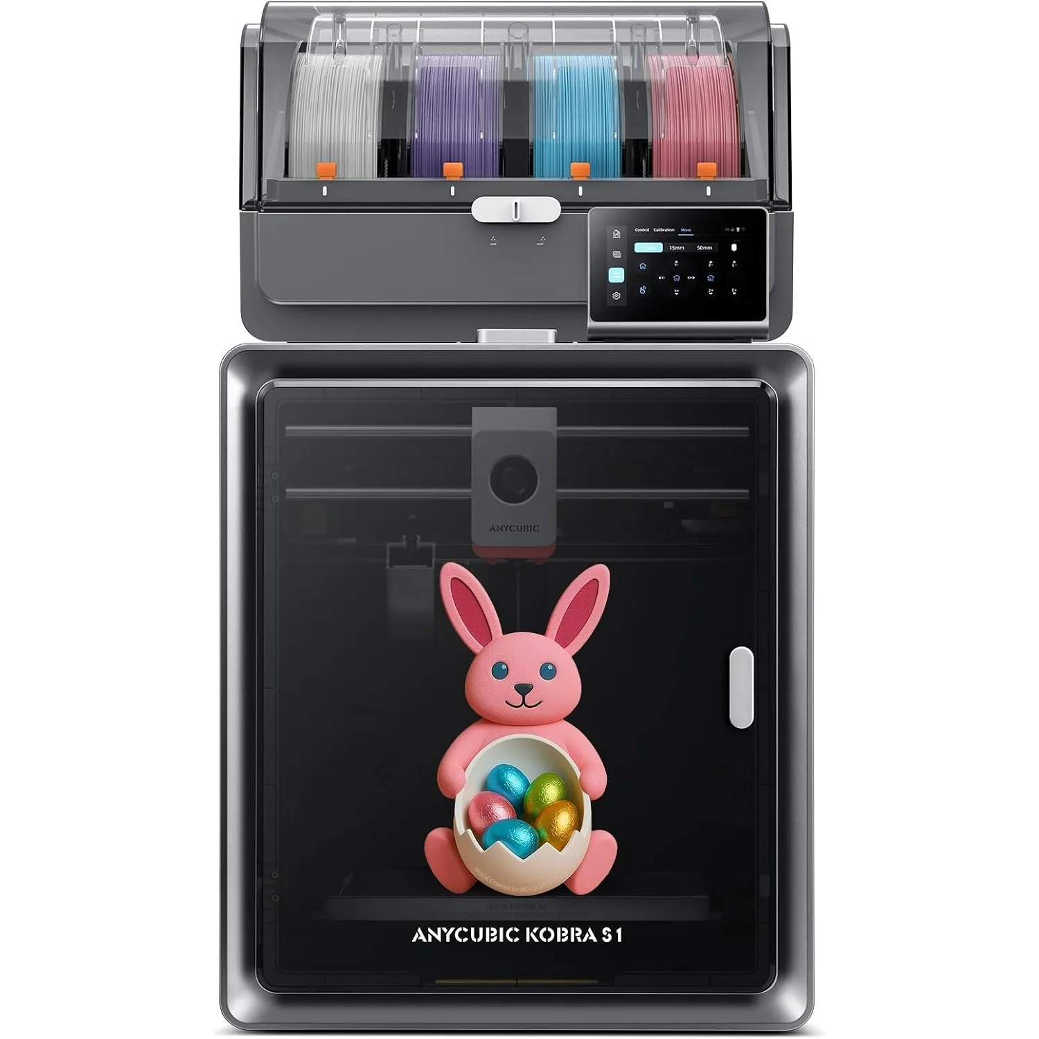 Anycubic Kobra S1 ACE 2 Pro Combo 3D-Drucker, 600 mm/s Hochgeschwindigkeit