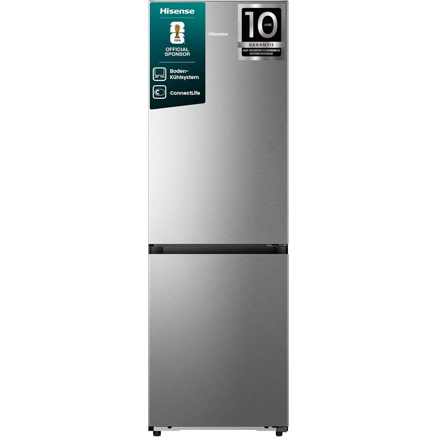 Hisense RB330K3EIC Kühl-Gefierkombination/Kitchen-Fit/Moisture FreshCrisper/ 0°C Fresh Box/Boden-Kühlsystem/ConnectLife…