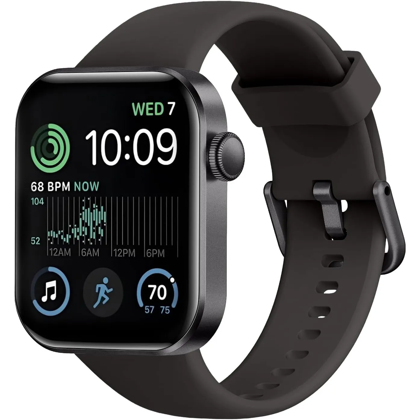Smartwatch Damen Herren, 1,85" HD-Display Smart Watch mit Telefonfunktion, 140+ Sportmodi Fitness Tracker mit Herzfrequ…