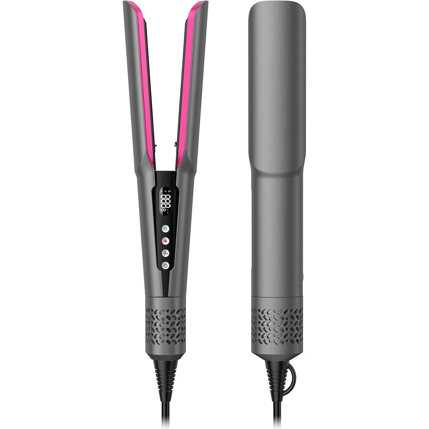 slopehill Air Haarglätter,1600W Ionen Glätteisen für Nass & Trocken Haar