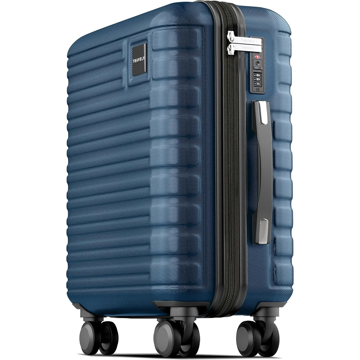 Travely Premium Handgepäck Koffer 56x45x25cm - passend für EasyJet, Jet2, British Airways und co. I 36L Handgepäck Koff…