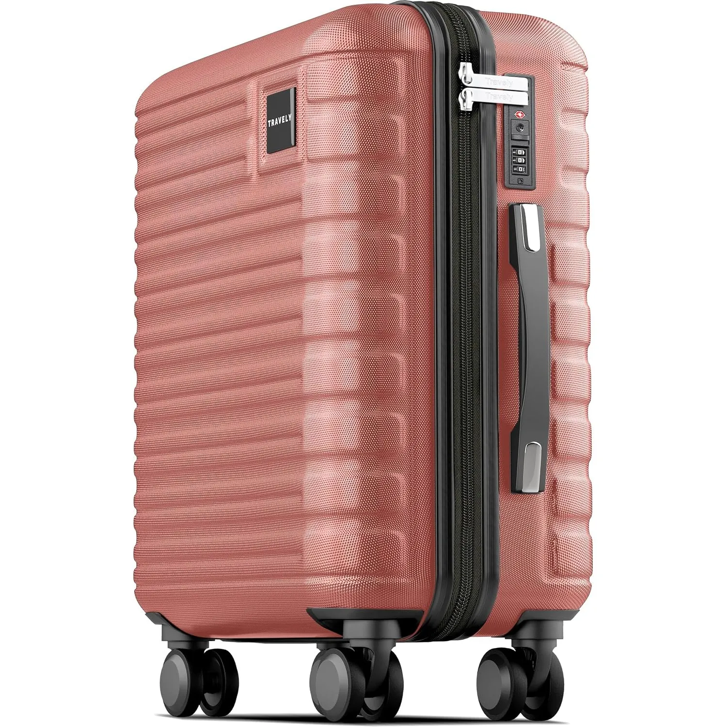 Travely Premium Handgepäck Koffer 56x45x25cm - passend für EasyJet, Jet2, British Airways und co. I 36L Handgepäck Koff…