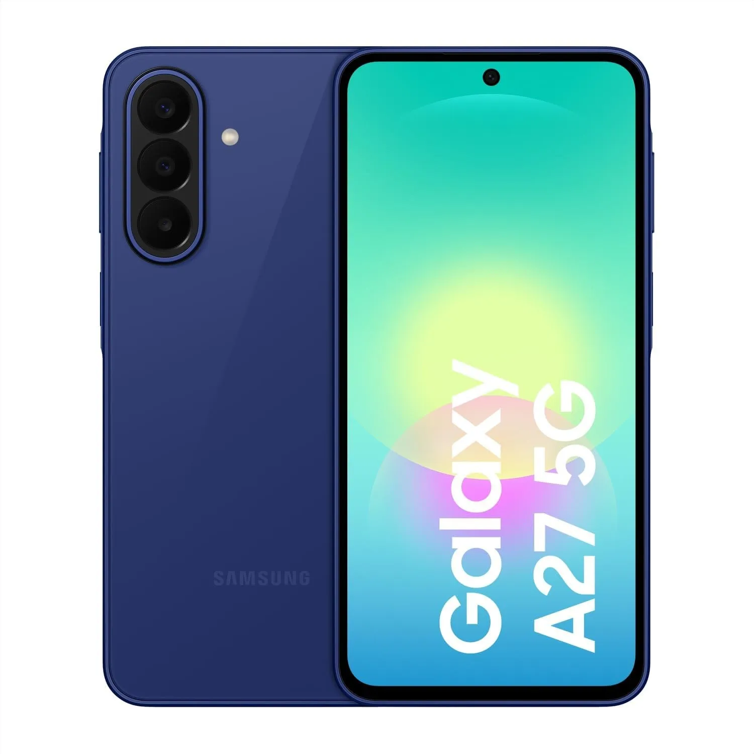 Samsung Galaxy A27 5G Smartphone mit KI-Funktionen, Handy, Blue, 128 GB | Circle to Search, Objekt-Radierer, Sprachtran…