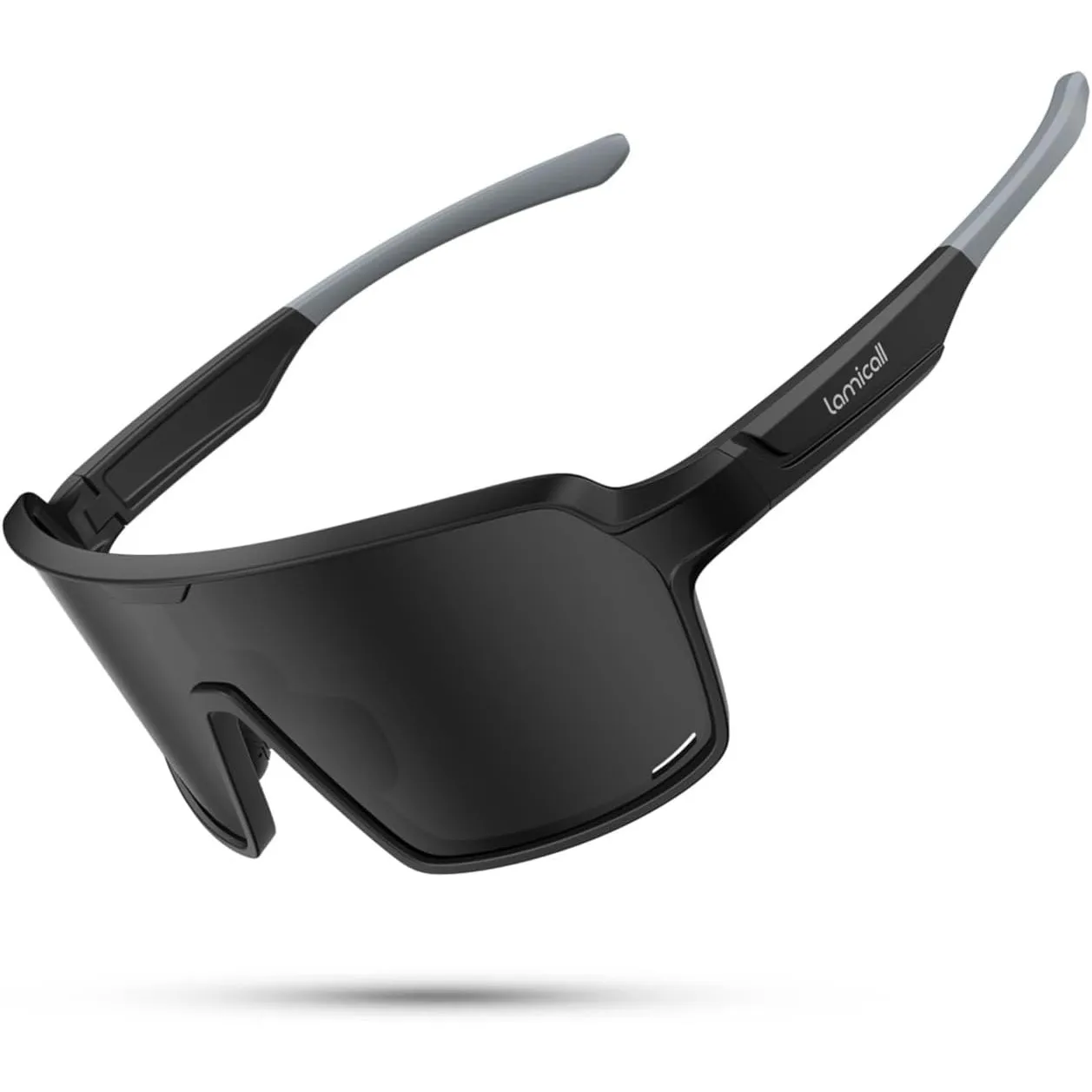 Lamicall Fahrradbrille Herren, Schnelle Brille Damen - [Vollrand, winddichter] TR-90 Ultraleichte Sonnenbrille Fahrrad …