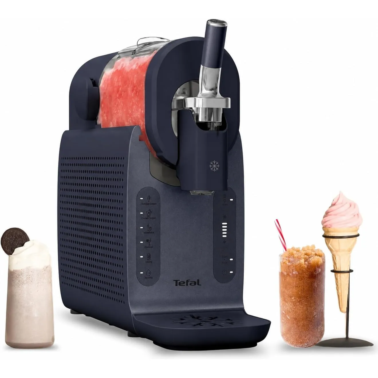 Tefal Freezi, 16-in-1 Slushmaschine mit Soft-Eis Funktion