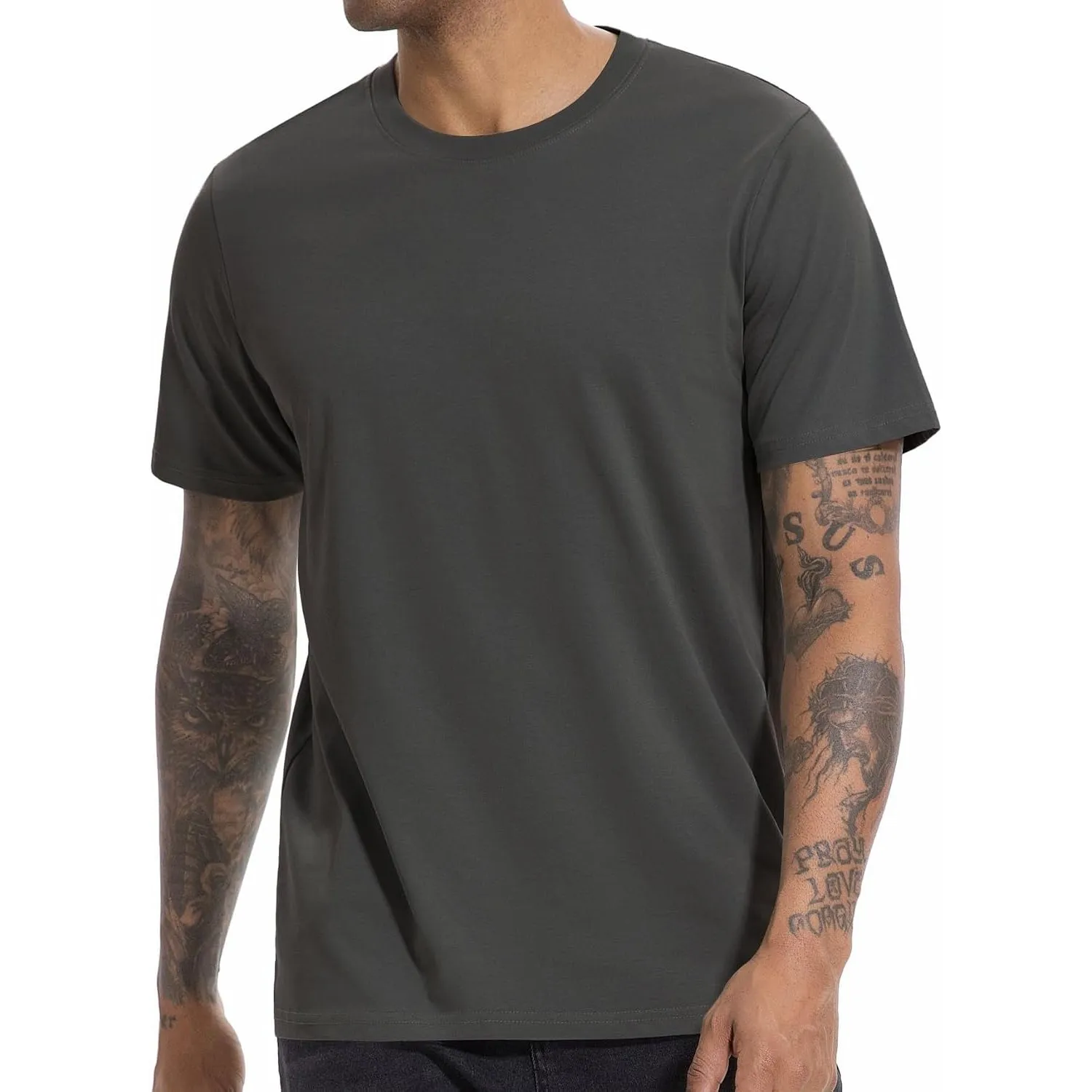 Herren Schweres T-Shirt - 240g/m² Baumwolle，vorgewaschen & weich