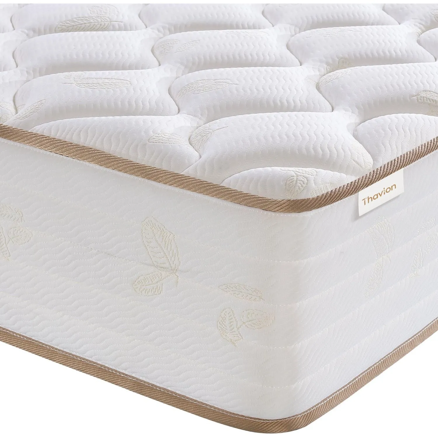 Matratze 90x200cm, 28cm Höhe, Ergonomische 9-Zonen Taschenfederkernmatratze mit Verstärkter Kante,Härte H3H4 Orthopädis…
