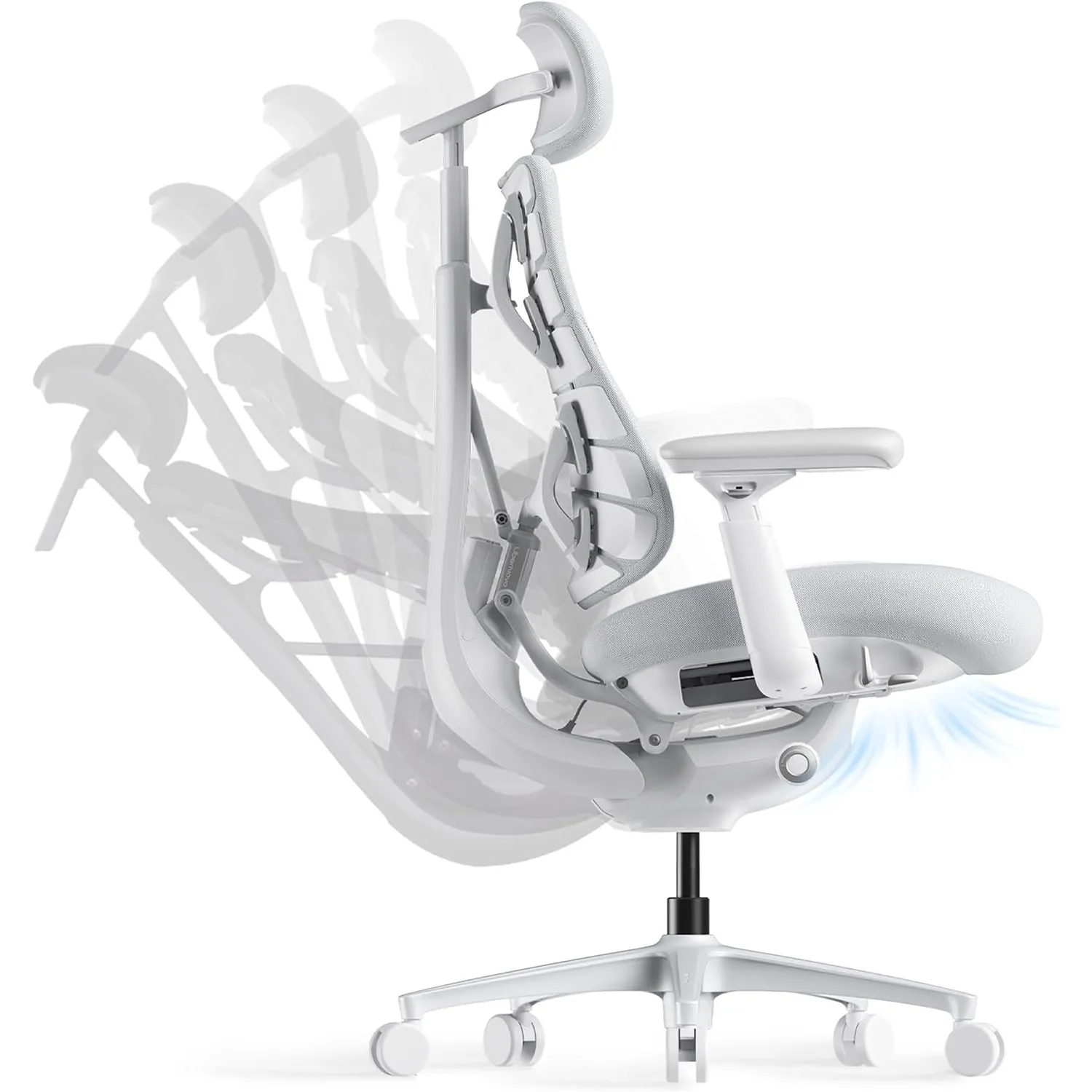 LiberNovo PRO Airflow Bürostuhl Ergonomisch, Ergonomischer Bürostuhl