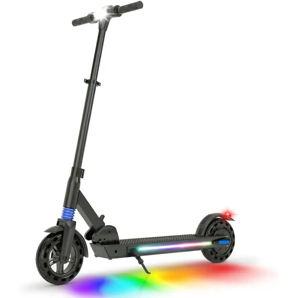 Elektroroller für Kinder 8-16 Jahre, Faltbarer E Scooter mit LED-Anzeige, 250W Motor, Höhenverstellbar, Bis 20 km Reich…