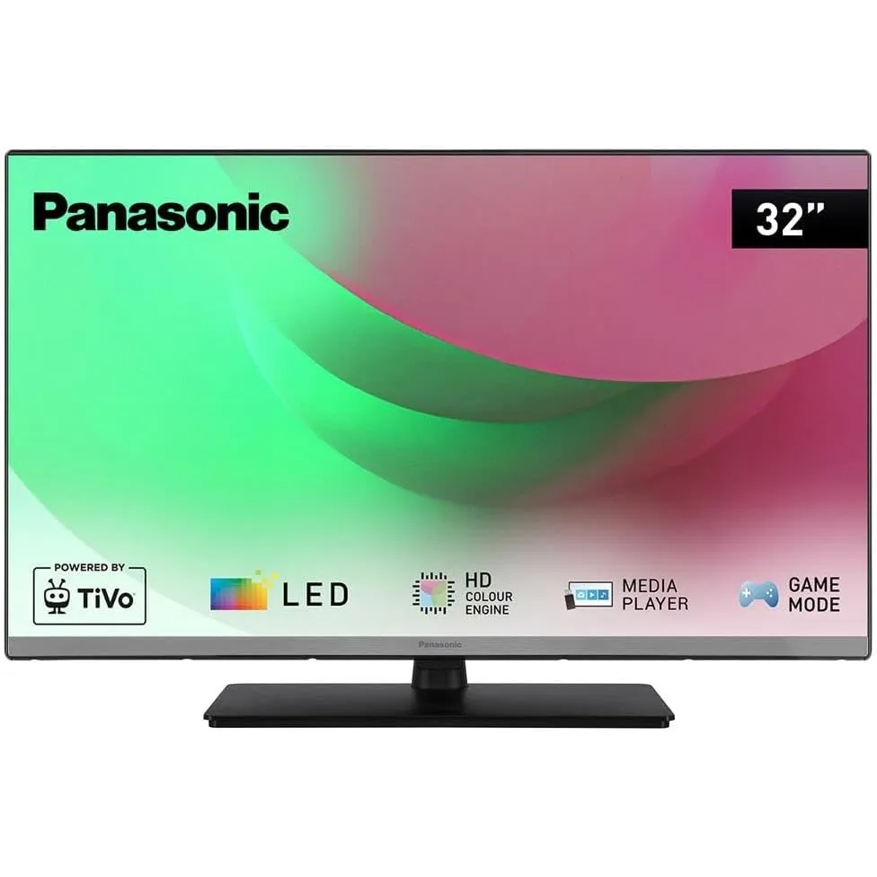 Panasonic TB-32S45AEZC, S45A Serie 32 Zoll Full HD LED Smart TV, TiVo, Google- und Alexa-Sprachsteuerung, Gaming-Modus,…