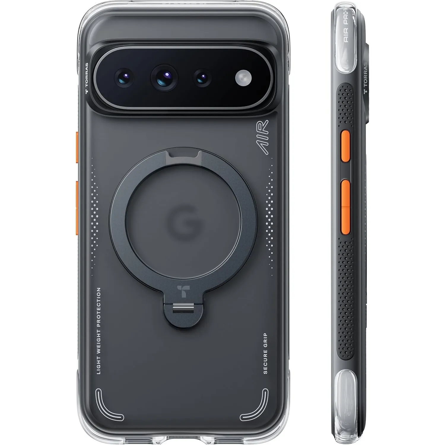 TORRAS Ostand Q3 Air für Google Pixel 11 Pro XL Schwarz