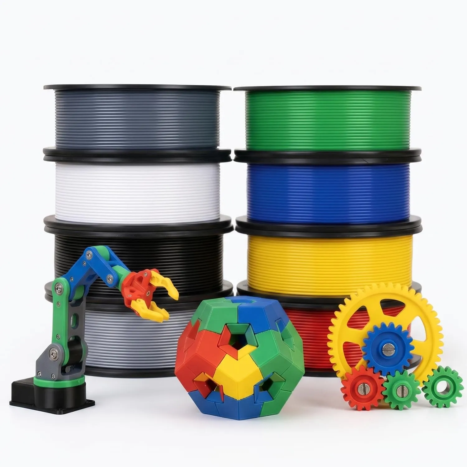eSUN 250g*8 PLA Basic Filament Set 1.75mm