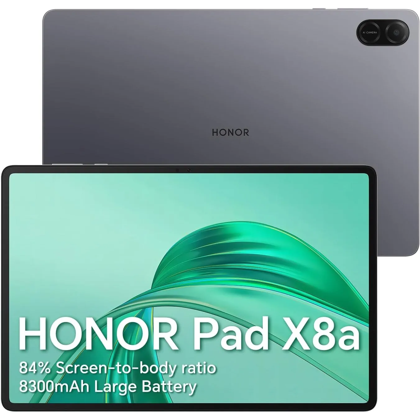HONOR Pad X8a 11 Zoll Tablet 4GB+128GB (1TB TF) Grau