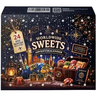 EWL Adventskalender Worldwide Sweets 2026 | 24 Süßigkeiten & Snacks