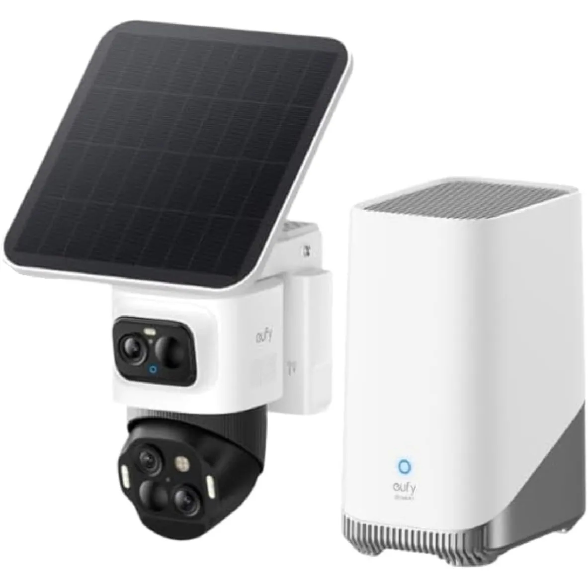 ANKER eufyCam S4 1‑Kamera‑Set, Überwachungskamera Außen, Farbnachtsicht