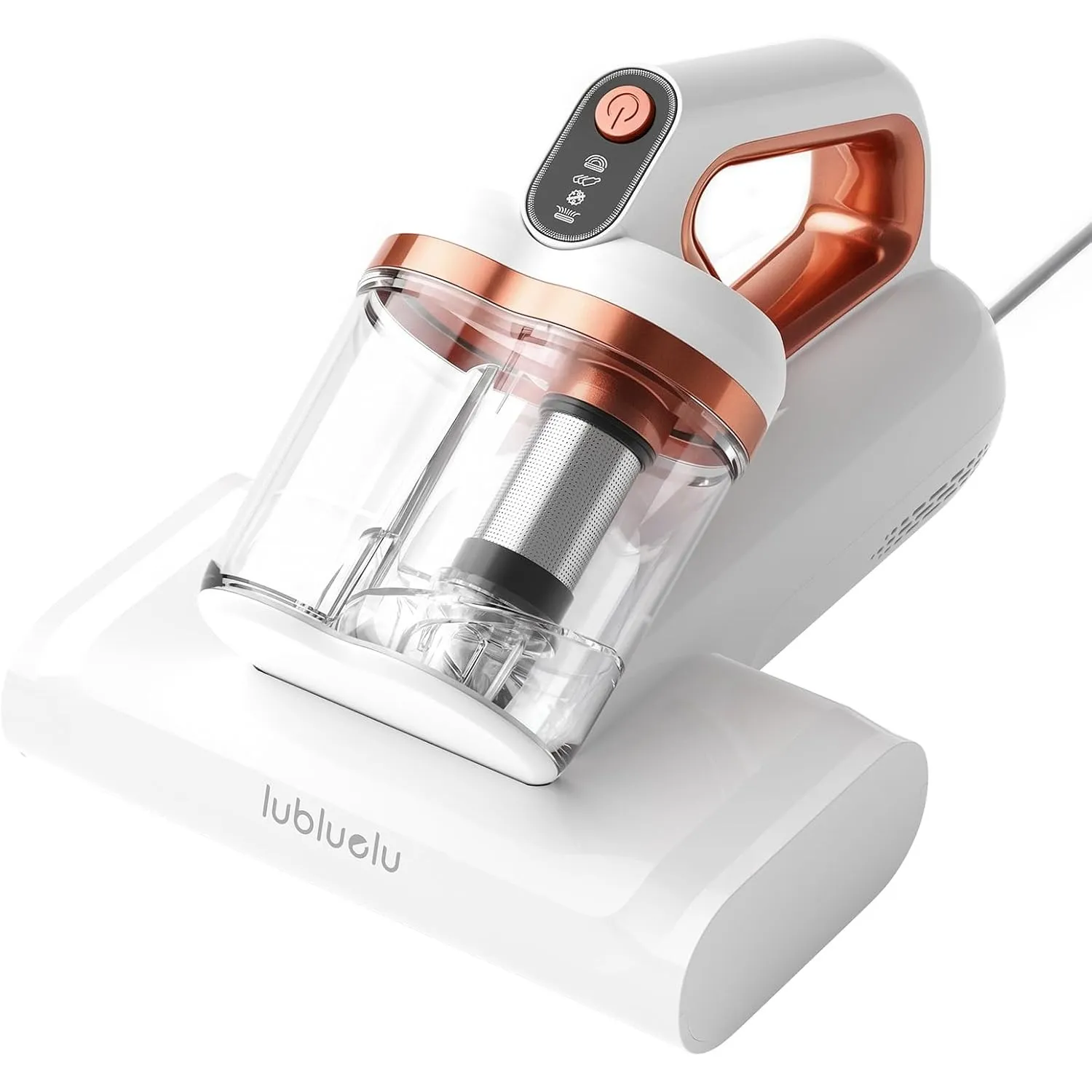 Lubluelu Milbensauger 20 kPa, 600 W, 65.000 Schläge/min, UV-C-Licht