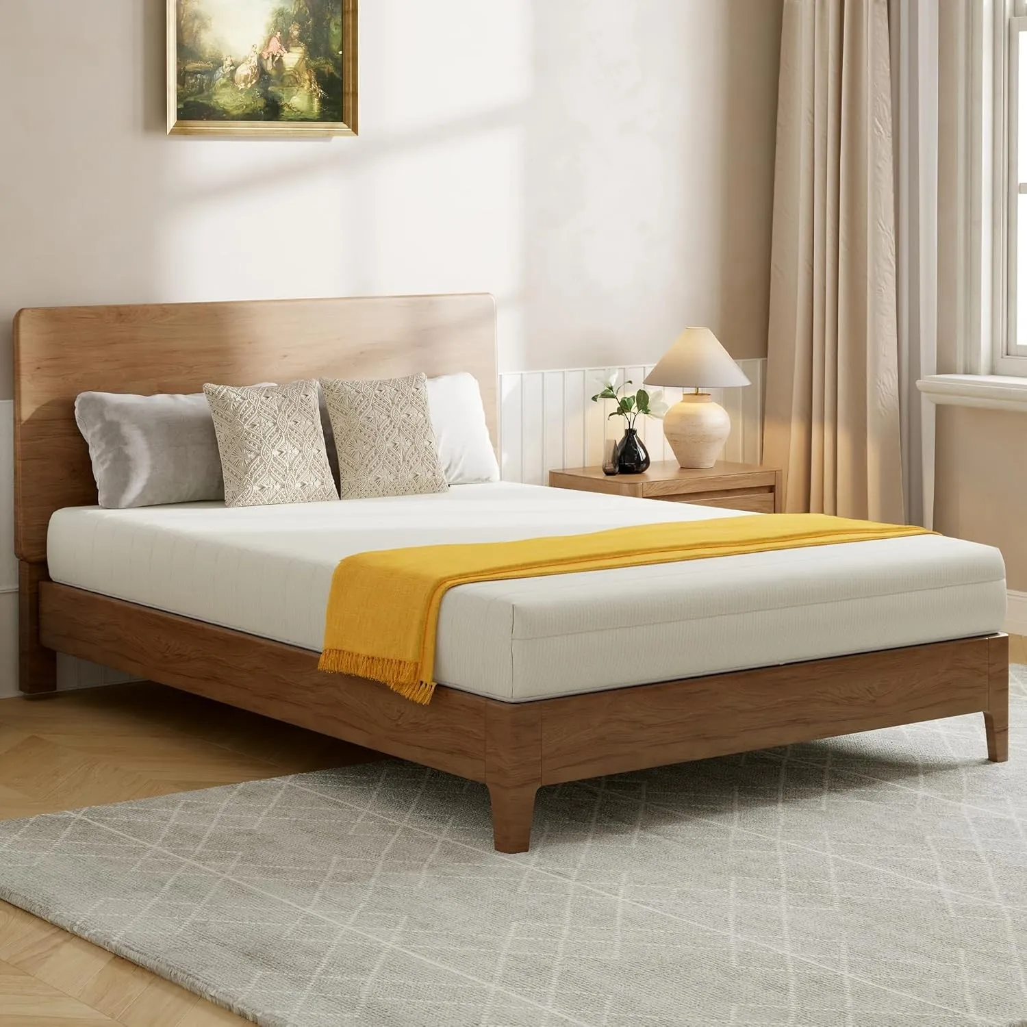7-Zonen Matratze 180x200 cm| H3 Mittelfest | Ergonomische Kaltschaummatratze | Hypoallergen & Antibakteriell | Bezug ab…