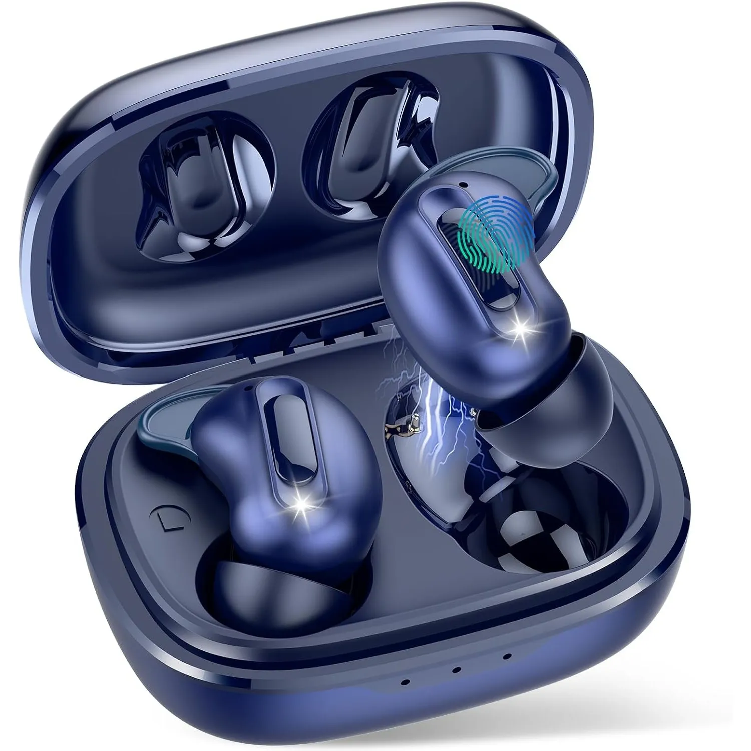 Bluetooth Kopfhörer, Schlafkopfhörer, In-Ear Kopfhörer Kabellos Bluetooth 5.4, Hi-Fi Sound mit ANC+ENC 4 Mikrofone 48H …