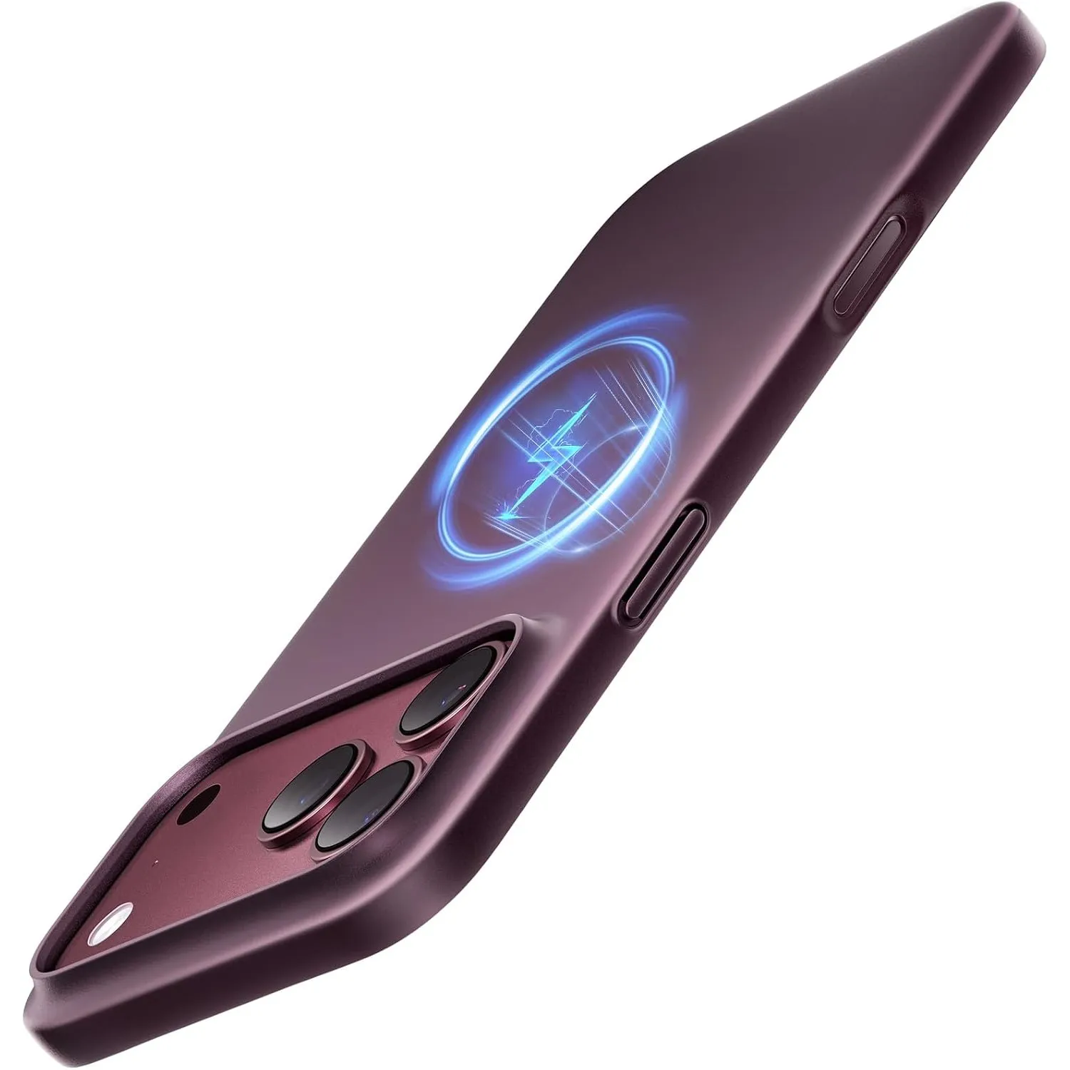 TORRAS Ultra Dünn für iPhone 18 Pro Max Hülle für MagSafe Case, Burgundy
