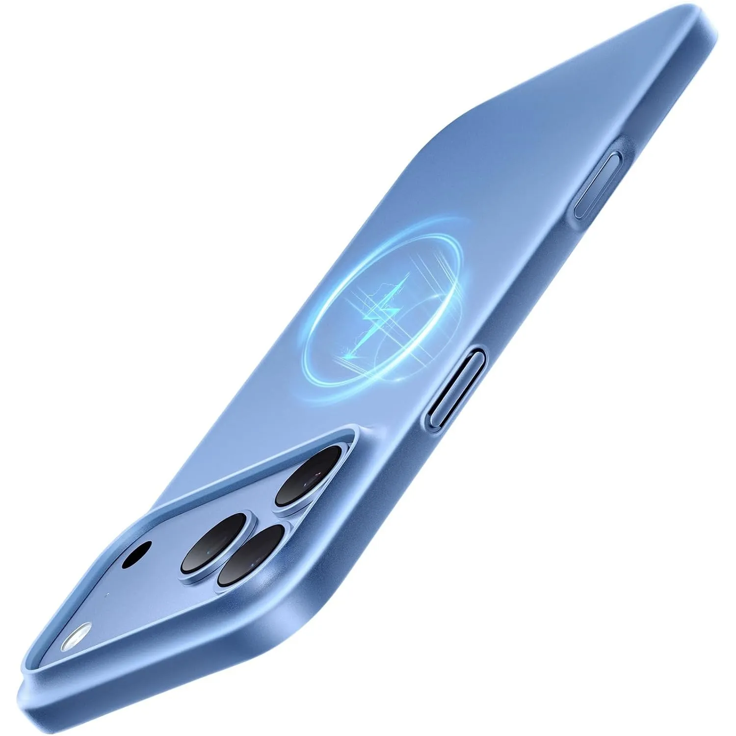TORRAS Ultra Dünn für iPhone 18 Pro Max Hülle für MagSafe Case, Blau