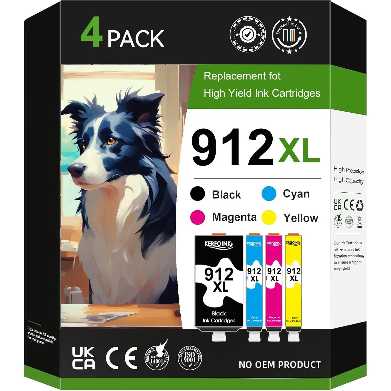 912xl Multipack Patronen Kompatibel für hp 912 912 XL druckerpatronen für Officejet Pro 8022 Patronen,officejet pro 802…
