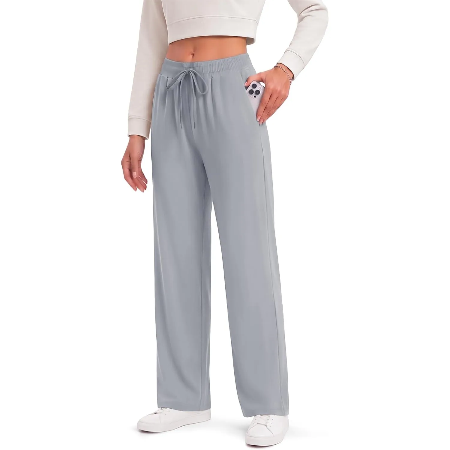 CAMPSNAIL Jogginghose Damen Weite Sporthose Lang